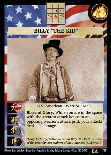 Warrior - Billy The Kid