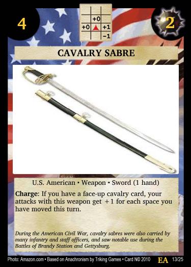Weapon - Cavalry Sabre