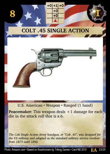 Weapon - Colt .45 Single Action