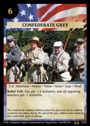 Armor - Confederate Grey