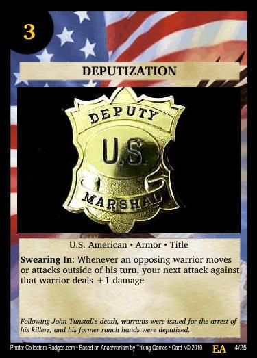Armor - Deputization