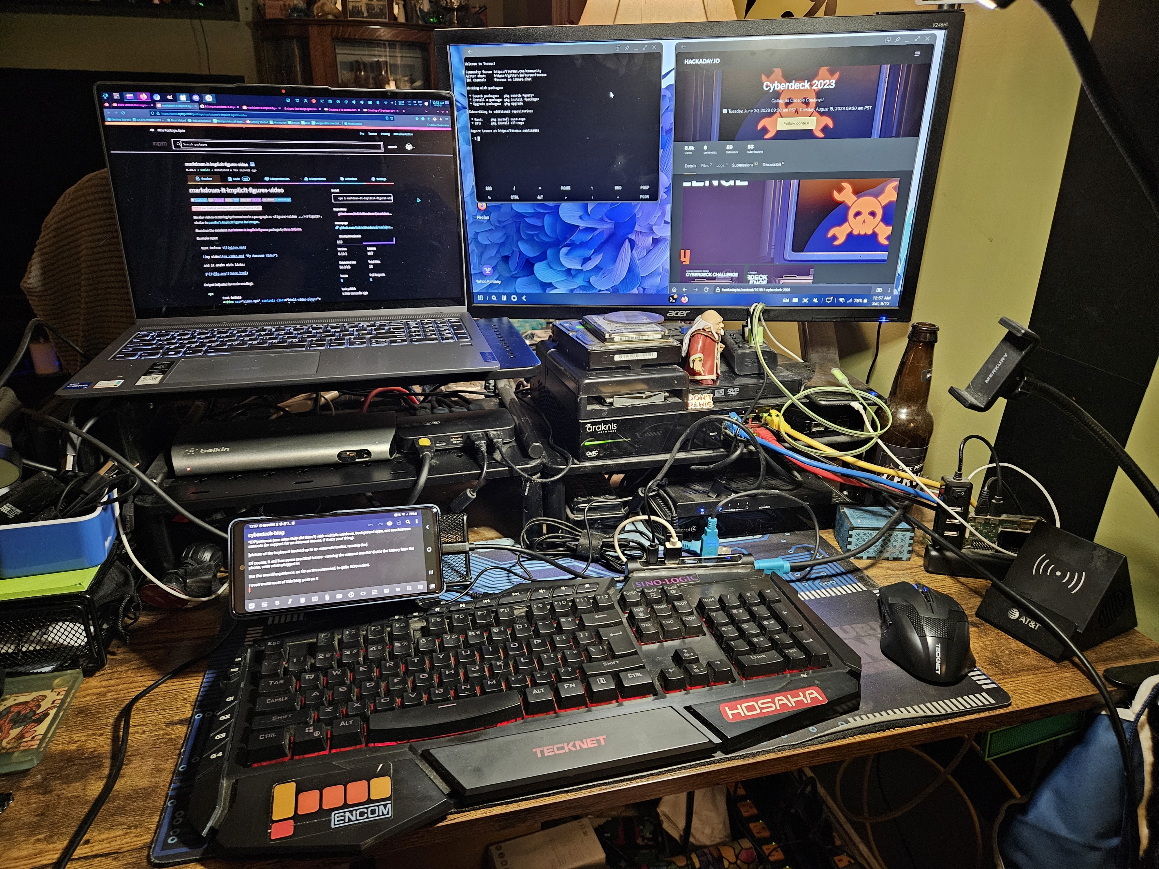 Running DEX on the 'deck.